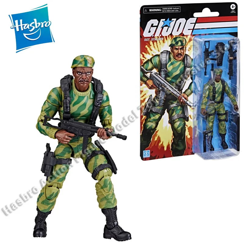 In Stock Hasbro G.I.JOE Classified Series Sgt Sergeant Stalker Action Figures Model Toys Holiday Gift Collectible