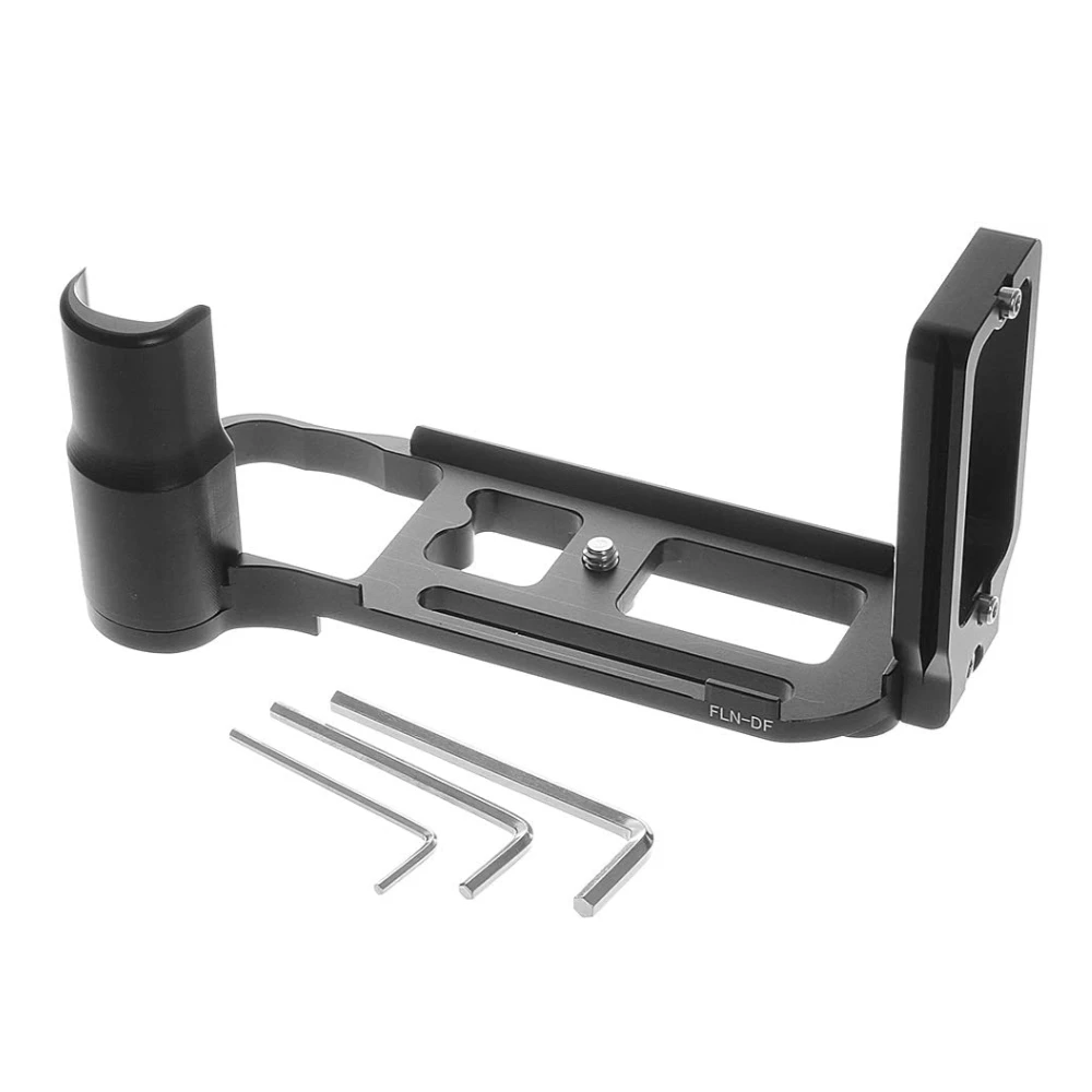 Liberação rápida l-placa suporte da câmera titular aperto para nikon df câmera corpo se encaixa arca-padrão suíço