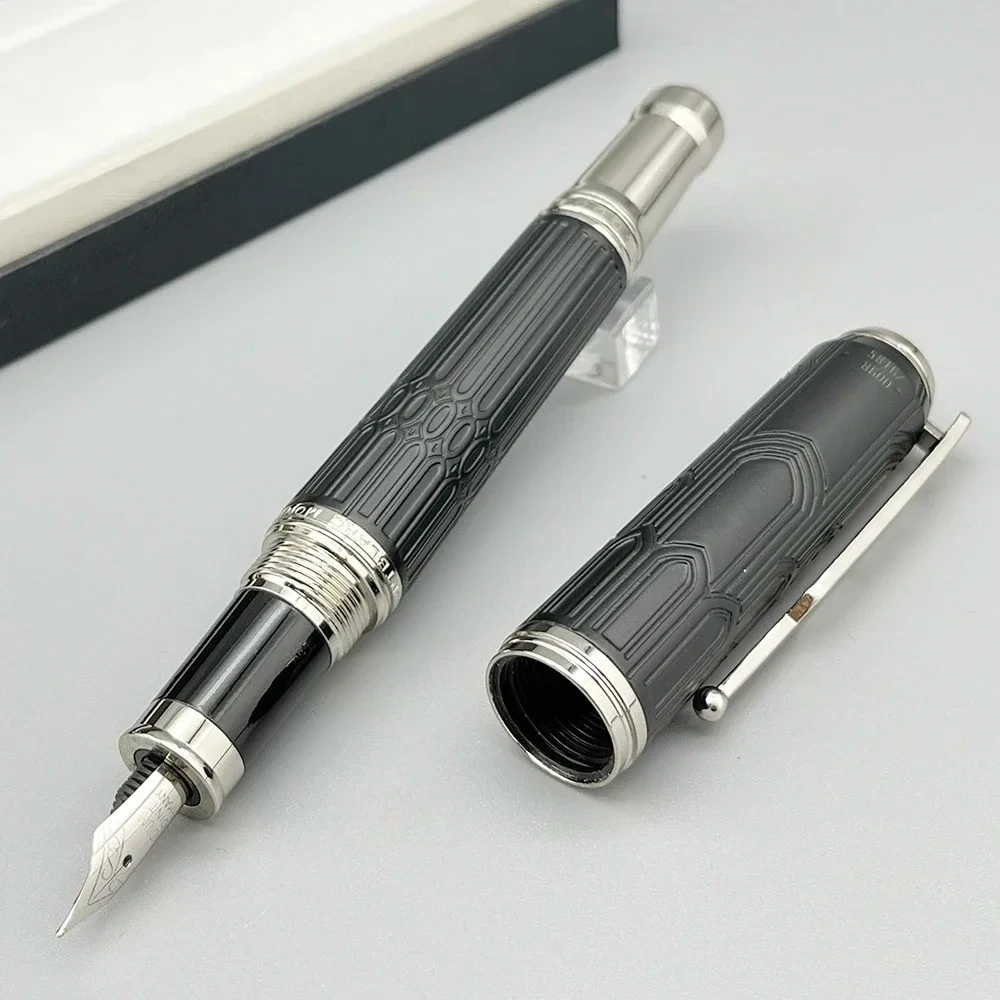 

Victor Luxury Writing Pen Triple System MB Fountain Rollerball Ballpoint Premium Office Gift for Men Black Red Silver Collection