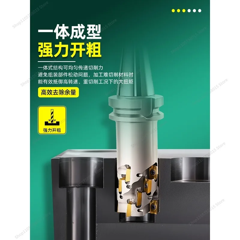 For Corn Milling Shank BT40/50 Integrated Corn Milling Shank CNC Machining Center Special Rough Leather Shank for Rough Opening