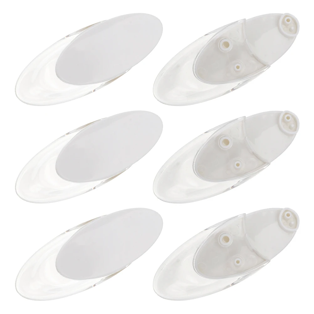 

6 Pcs Curtain Handle Elegant Plastic for Vertical Roller Blinds Sheer Window Accessories Replacement Parts Cord Ends