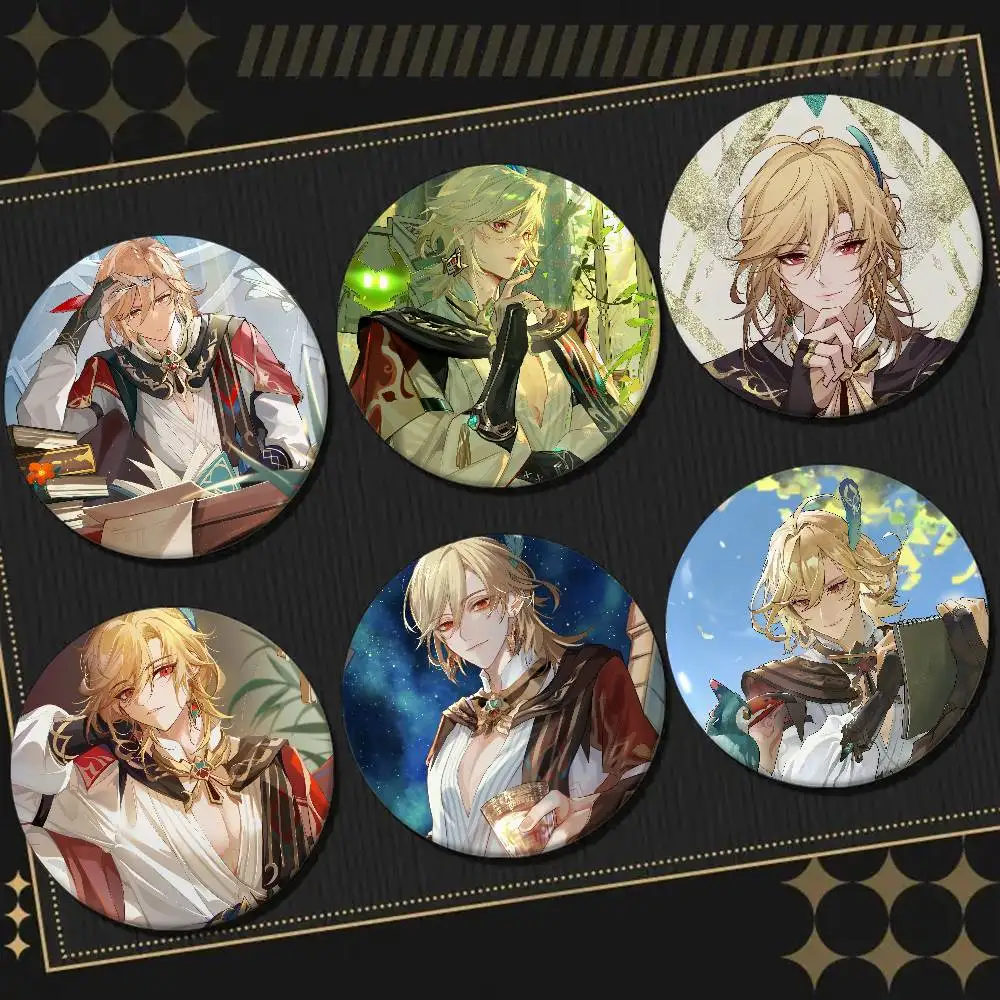 Genshin Impact K- Kaveh شارات دبابيس التلبيب دبابيس قبعة دبابيس دبابيس الهدايا ديكور حقائب الظهر #1