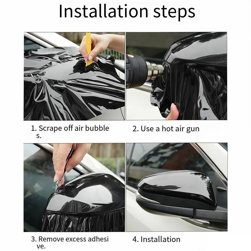 Forged Carbon Fiber Wrap Color Change Car Sticker PET Vinyl Film Bubble Free Wrapping Car Accessories Auto Self Adhesive Decals