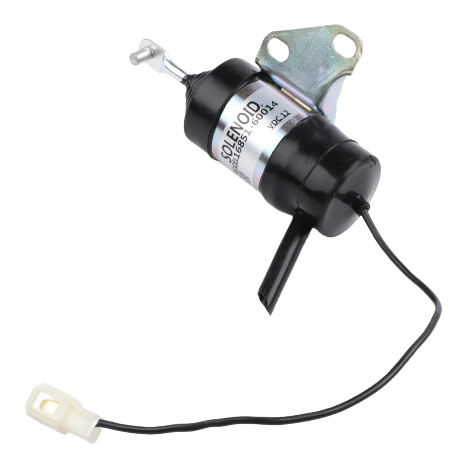 Fuel Shut Off Solenoid 12V for Kubota Z482 and For Denso BX7410D Engine Suitable for BX1500D BX1800D BX2230D and Other Models