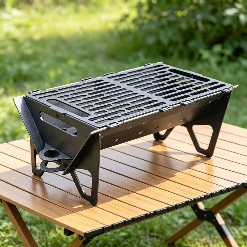 Verstärkter Grill aus Kohlenst – Camp Grill Portable Folding Bewertung und Preis