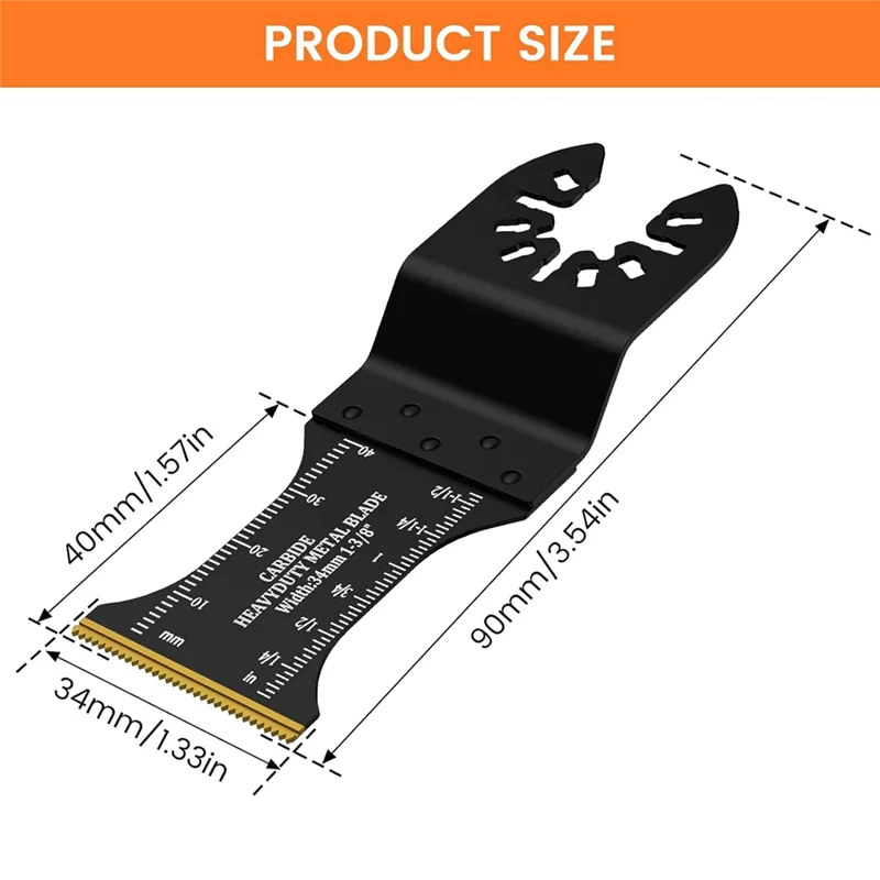 Универсальные осциллирующие пилы, осциллирующие лезвия для инструментов, набор многофункциональных лезвий, набор для твердого материала, закаленного металла