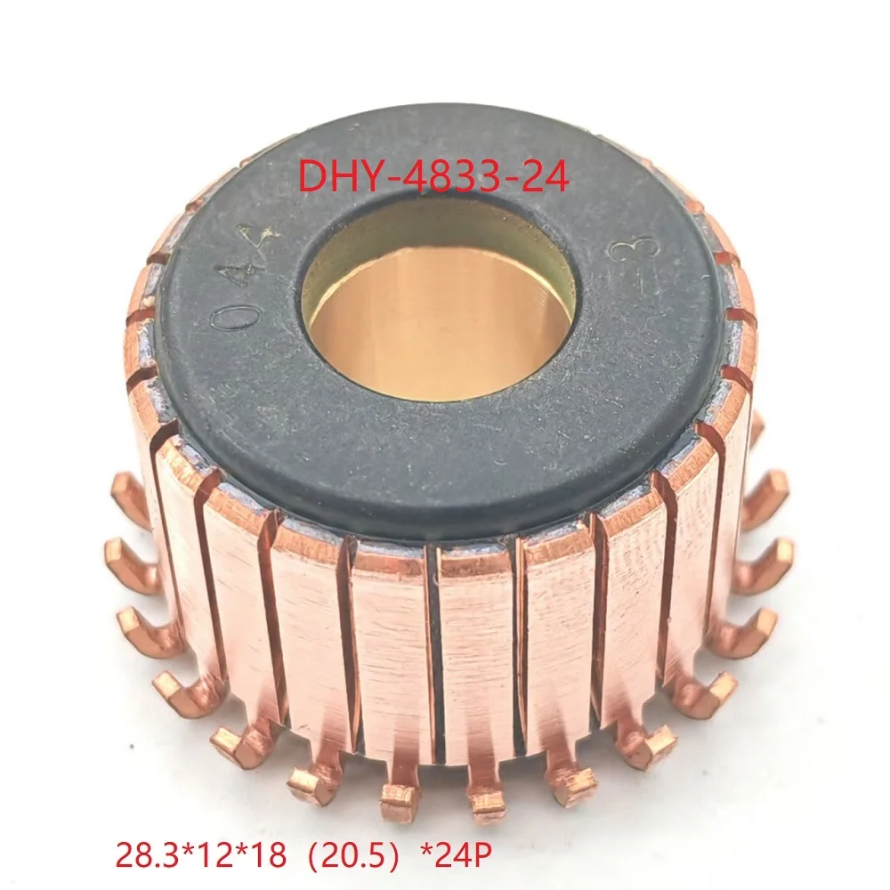 

28.3*12*18(20.5)*24P Dhy-4833-24 Suitable for Makita Hm0810T Hm0810Ta Z1G-Ff05-6 Electric Pick Hammer Commutator