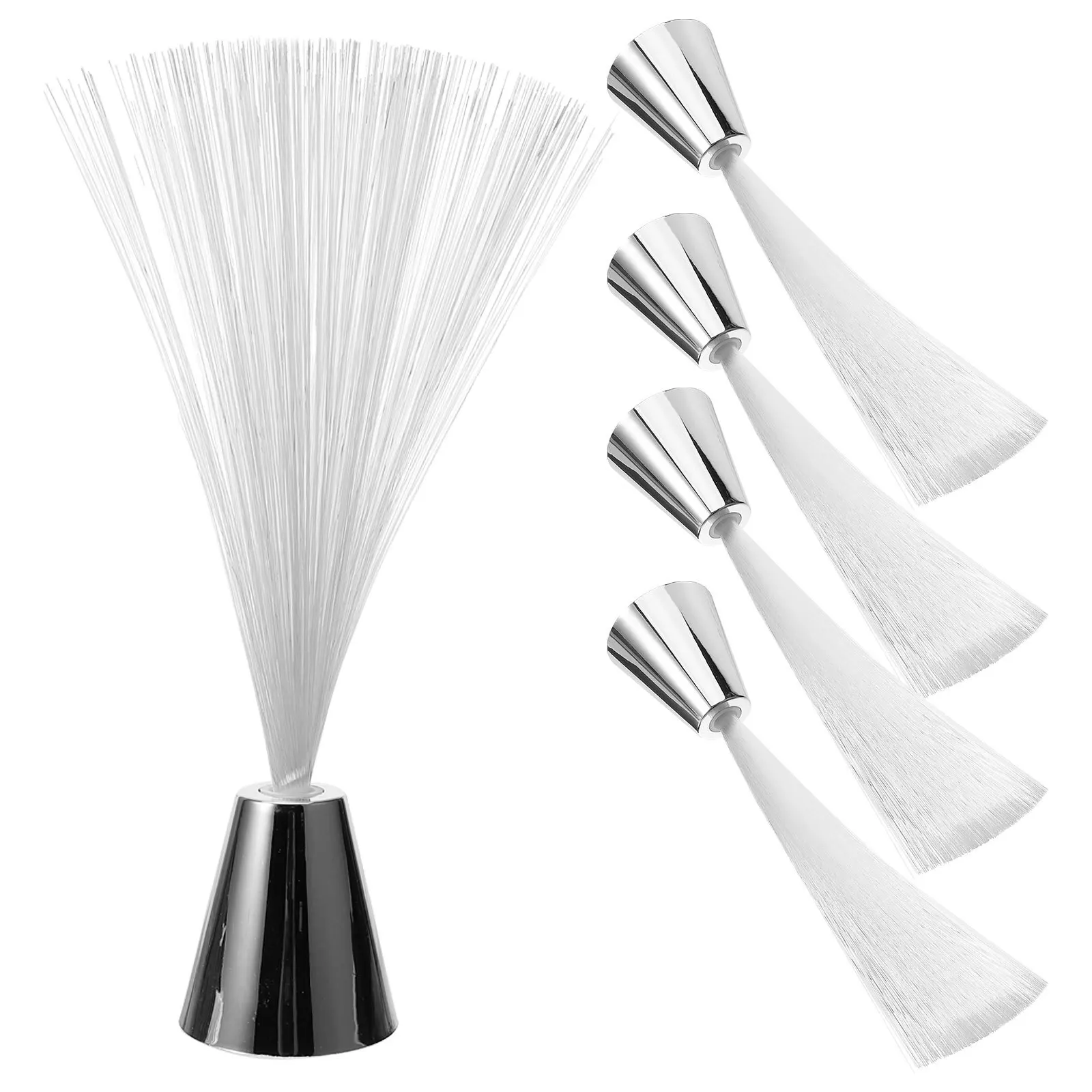 

5Pcs Multicolor Fiber Optic Lamp Gypsophila Light Romantic Wedding Party Centerpiece Decoration Christmas Glowing Fiber Optic