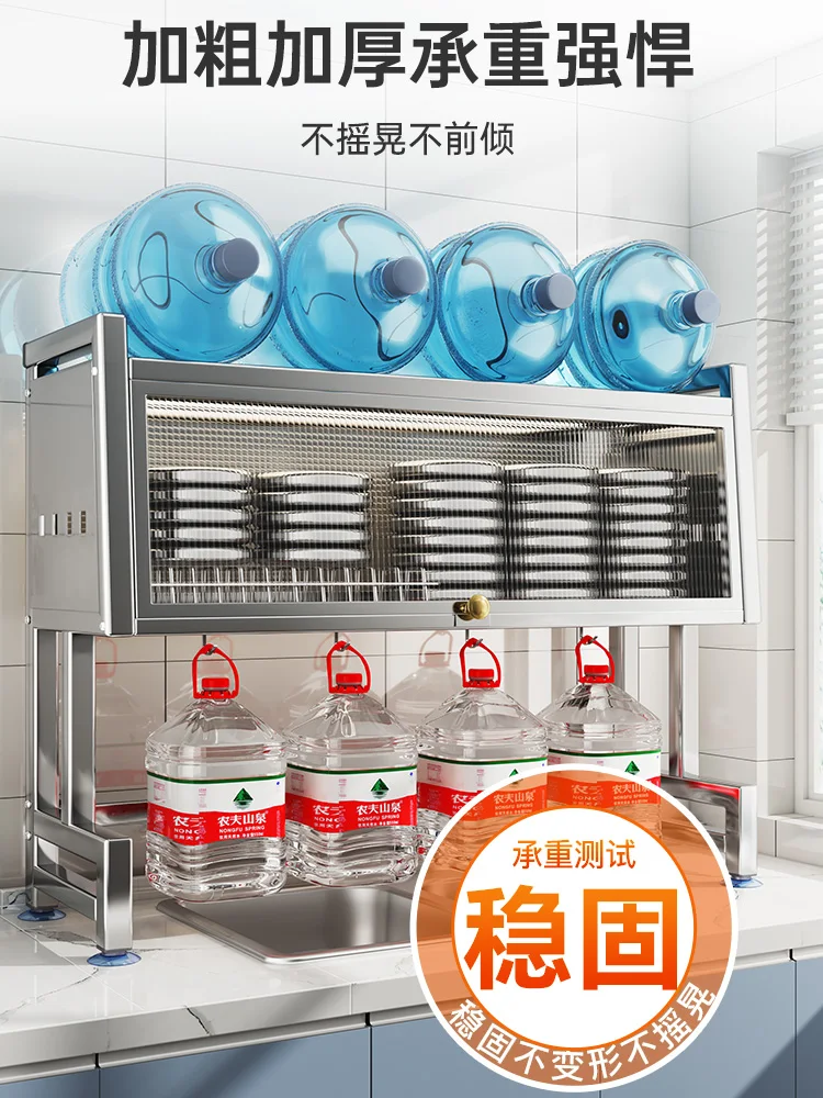 Aço inoxidável Kitchen Sink, Multifuncional Drain Rack, Dish and Dishwasher