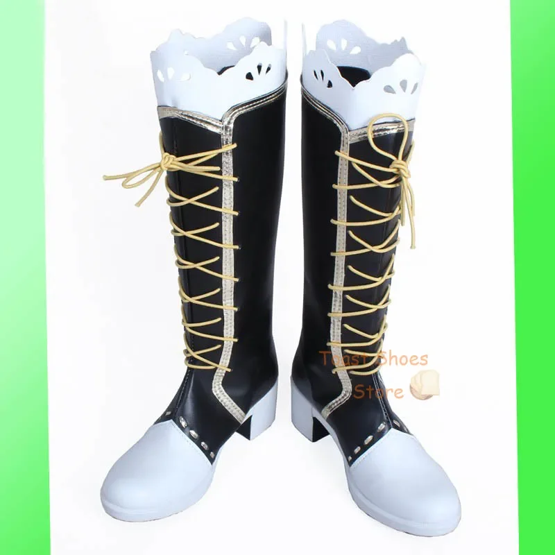 Anime LoveLive! Ayase Eli Cosplay Shoes Boots Comic Game for Con Halloween Cosplay Costume Prop Sexy Style Shoes