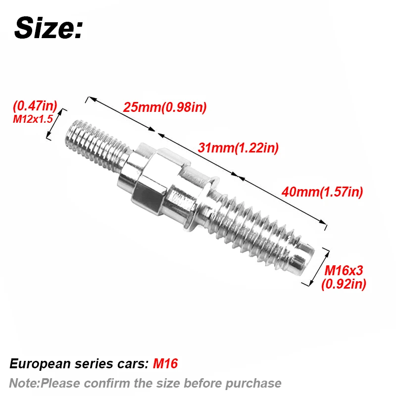 Universeller Rennsport-Abschlepphaken Vorne und Hinten Autoanhängerhaken Traktionshaken für M16 Europäische Autos M18 Japanische Autos in Verschiedenen Farben – Detail 1