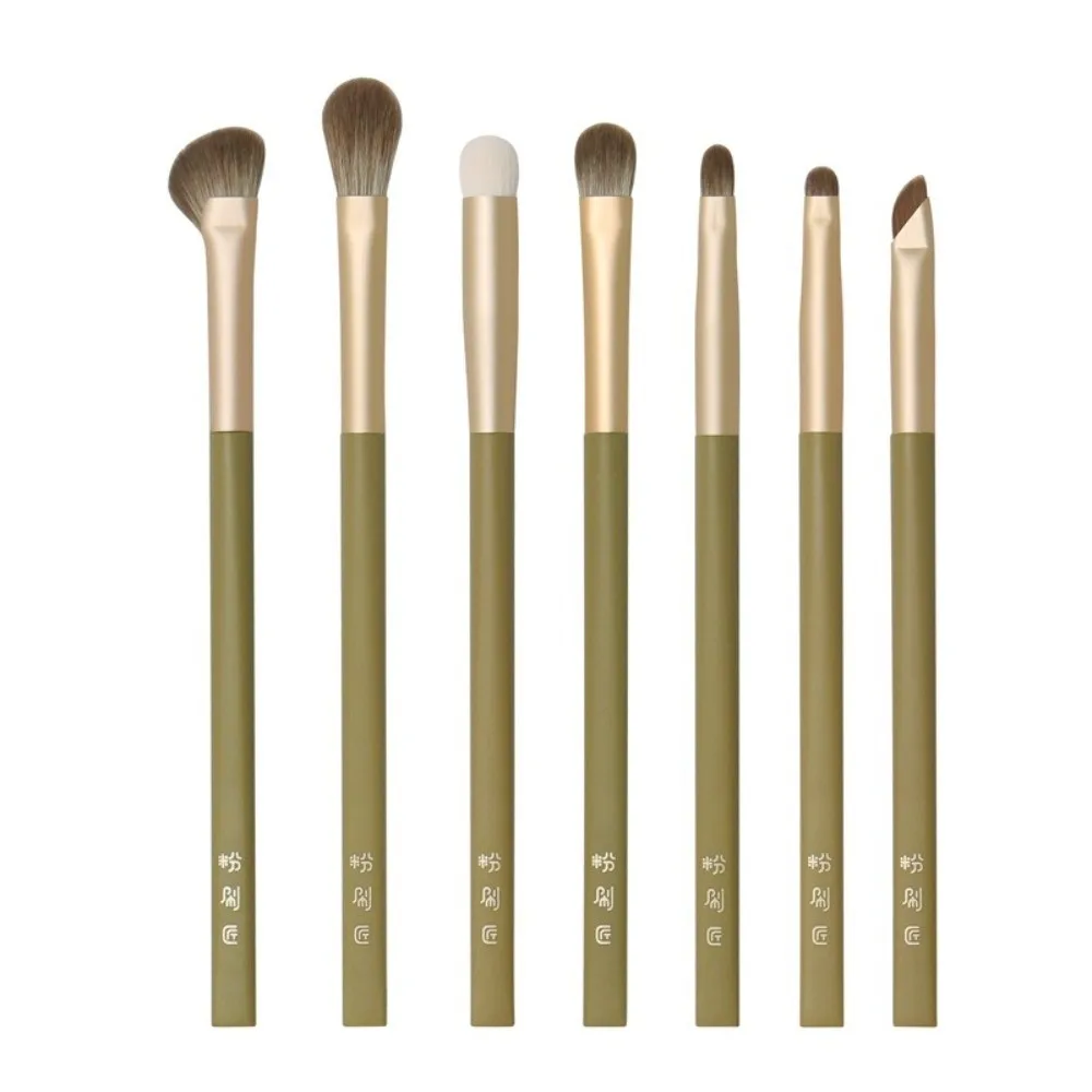 7-delige set Zachte borstel Oogmake-up kwasten Set Detailborstel Neusschaduwborstel Cosmetica Borstels Oogschaduwborstel Make-uptool Dames