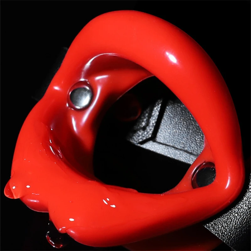 New adult products SM stimulationprops adjustable leather strap sexy lipsmouth flail couple flirty sex toys couplesex supplie