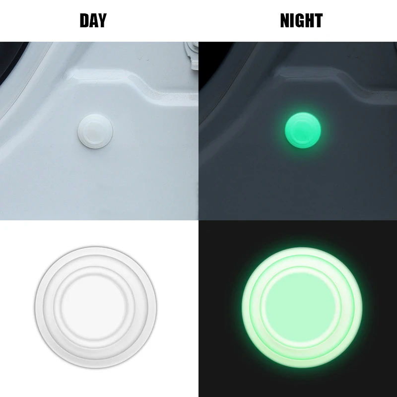 10 قطعة سيارة المضادة للتصادم بطانة حماية من السيليكون السيارات إغلاق الباب حماية عازلة للصوت الصامت عازلة ملصقات طوقا اكسسوارات السيارات