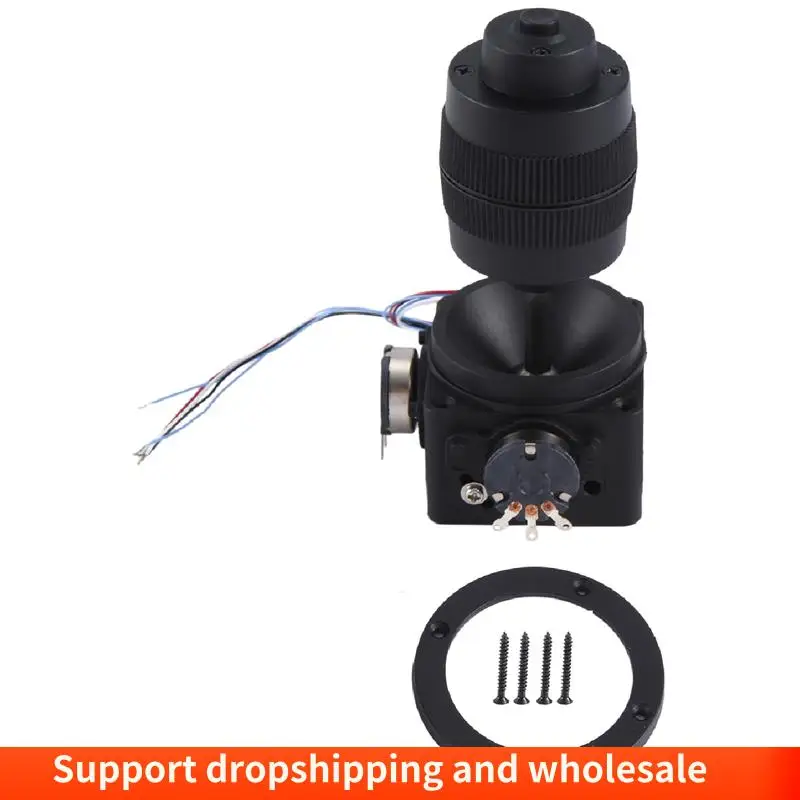 Pulsante potenziometro joystick a 4 assi AA86 per controller ZY-D400A-R2 5K 4D con cavo per installazione semplice industriale Facile da usare