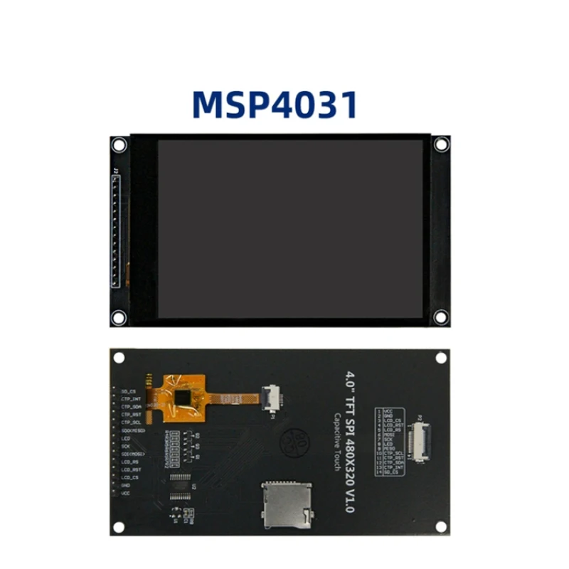 Modulo display touch screen capacitivo LCD TFT seriale SPI da 4,0 pollici Supporto 320 * 480 per Arduino