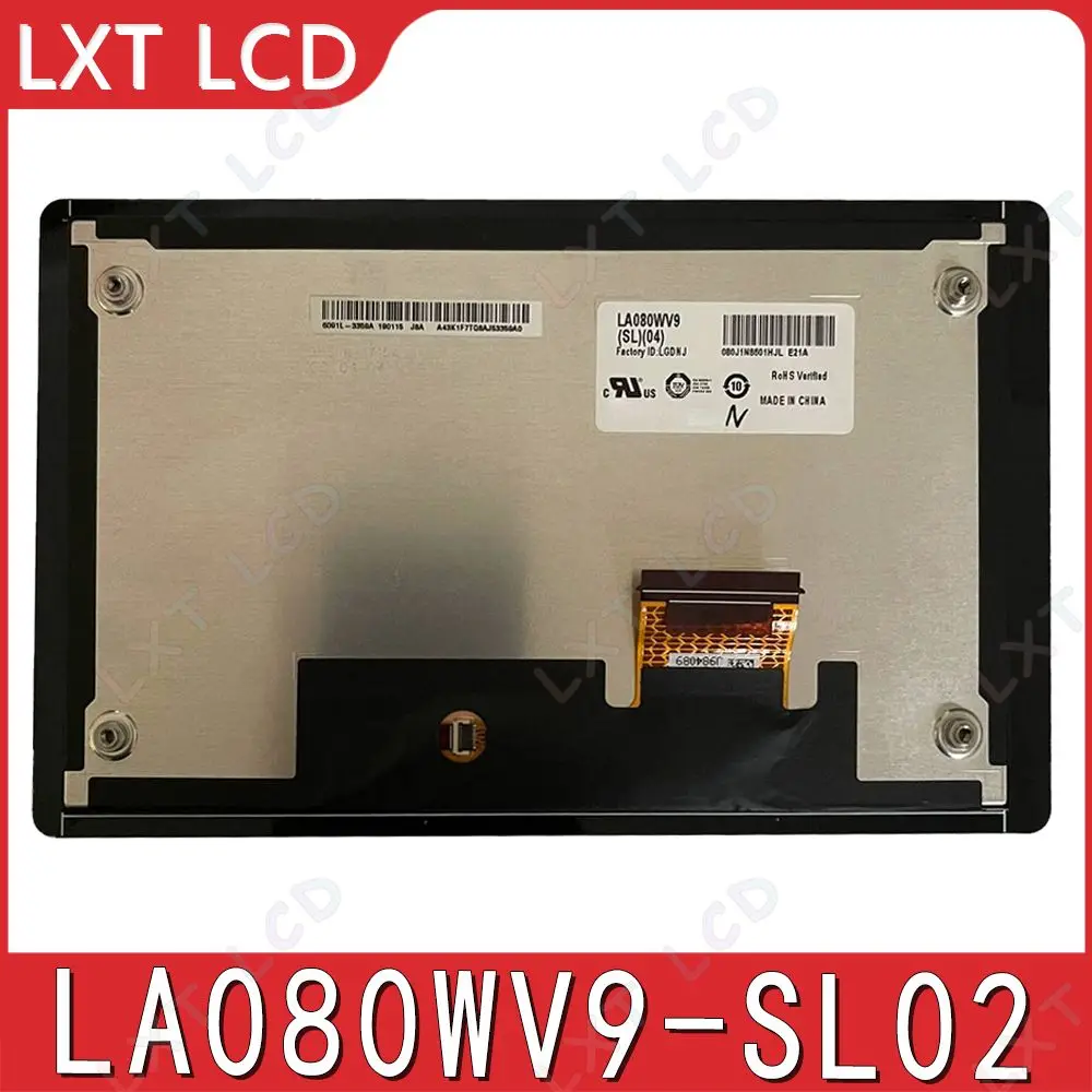 

LA080WV9-SL02 Original LA080WV9-SL06 LA080WV9-SL08 LA080WV9-SL04 For Hyundai Mobis Kia LCD Panel 96560-S2301UAY, 96560S2301