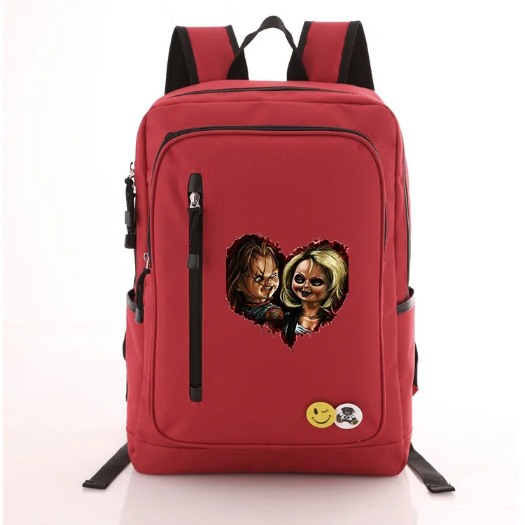 

Child's Play Chucky Oxford Waterproof Backpacks Large Capacity Men Travel Bag Women Students School Books Laptop Backpack