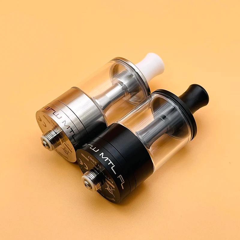 DSX Dvarw MTL FL rta Vape Atomizer 22mm mtl Tank rta Single Coil mtl atomizer Tank 316ss glass Tank rta vs Dvarw MTL CL rta