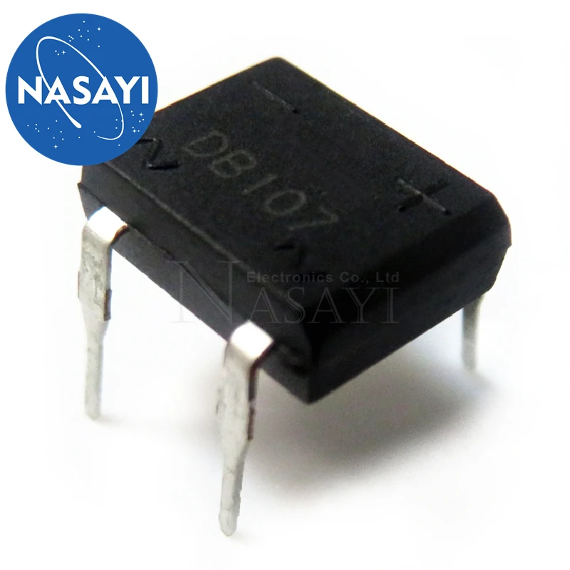 20pcs/lot DB107S DB107G DB107 DIP-4 Bridge Rectifiers 1A 1000V new original In Stock