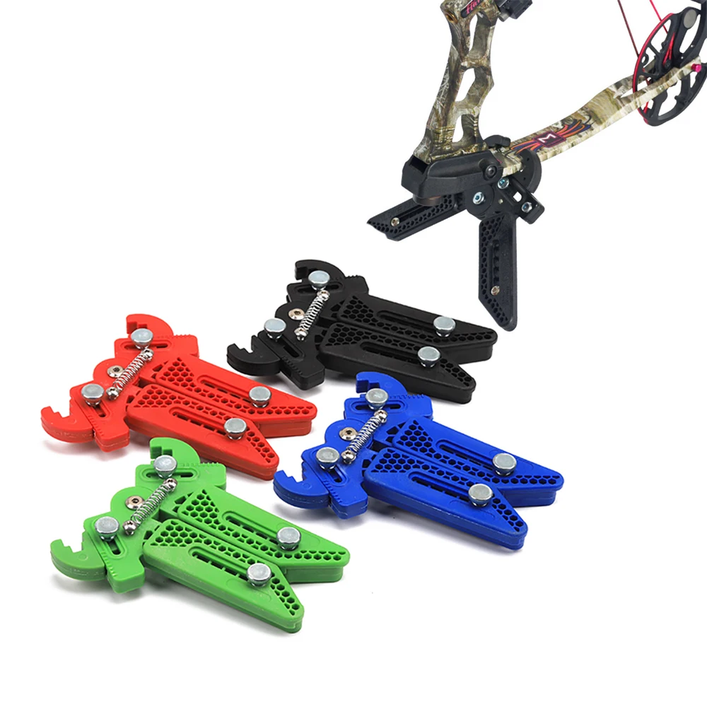 

1PC Scalable Leagth Archery Bow Stand Bracket Bow Limbs Holder Adjustable Width Bow Rack Compound Bow Stand Holder
