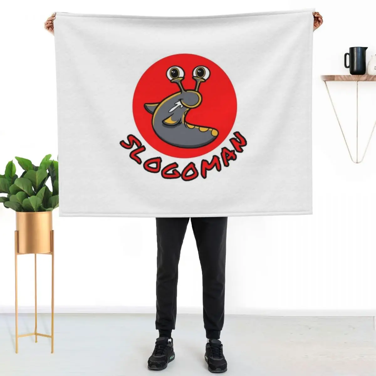 slogoman Throw Blanket Comforter Flannel Weighted Single Blankets For Bed Hairys Blankets