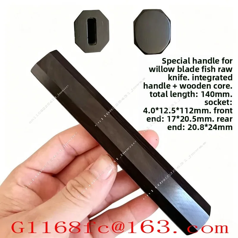 1 Piece Japanese Style Octagonal Knife Handle Chef Kitchen Making Wood Knife Handle Japanese Fish Raw Knife HandleDIY