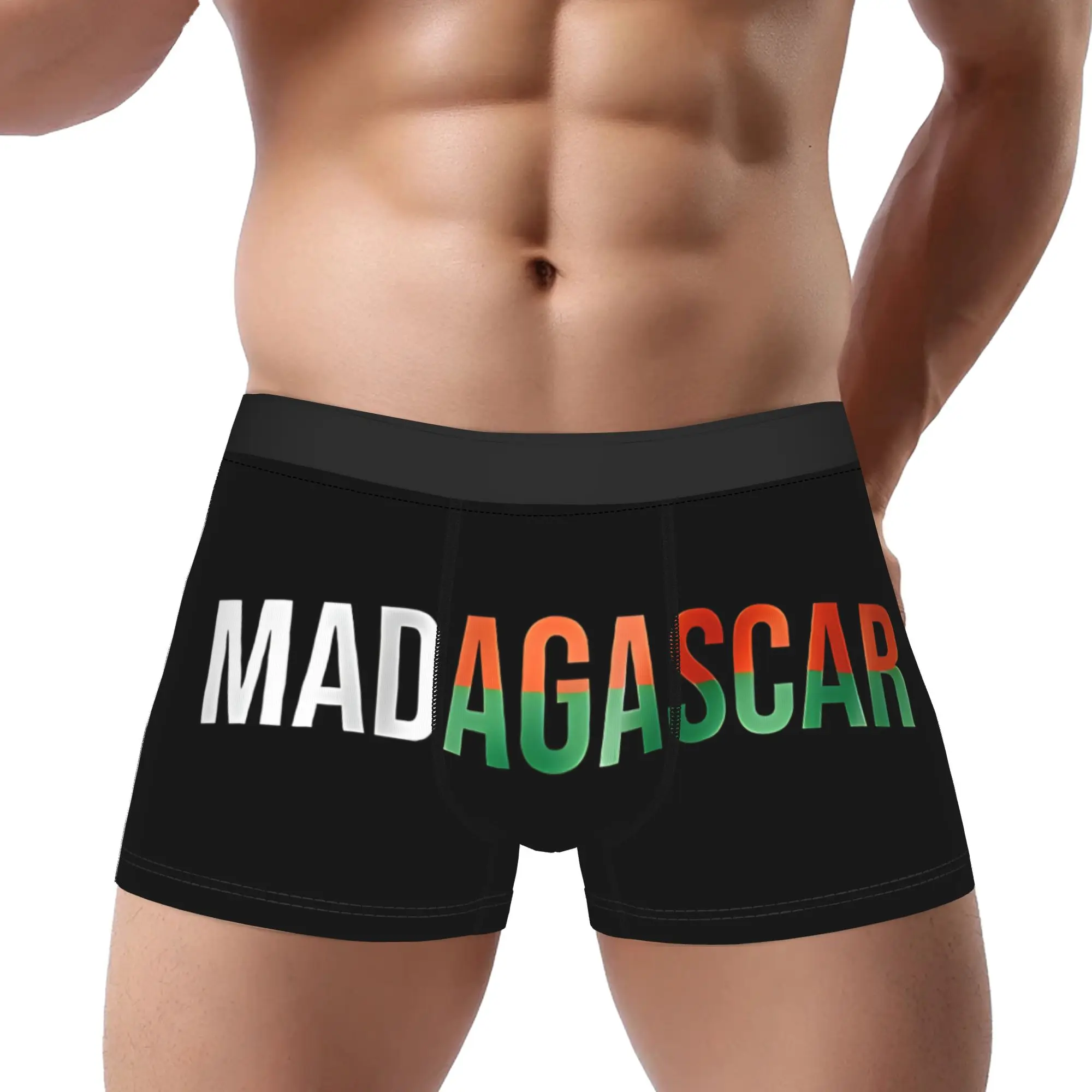 

adults 18 plus Madagascar Football Underpants Breathbale Panties Man Underwear Print Shorts Boxer Briefs