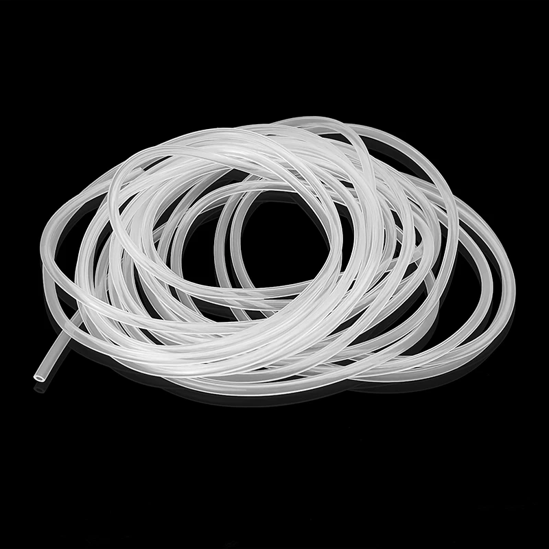 Food Grade Transparent Silicone Hose Soft ID0.3/0.5/0.8/1/1.5/1.6/1.7/2/2.5/3/3.5/4mm Capillary Water Pipe