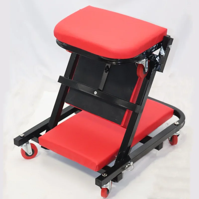 

Thickened multi-functional folding dual-purpose maintenance workbench, maintenance lying board