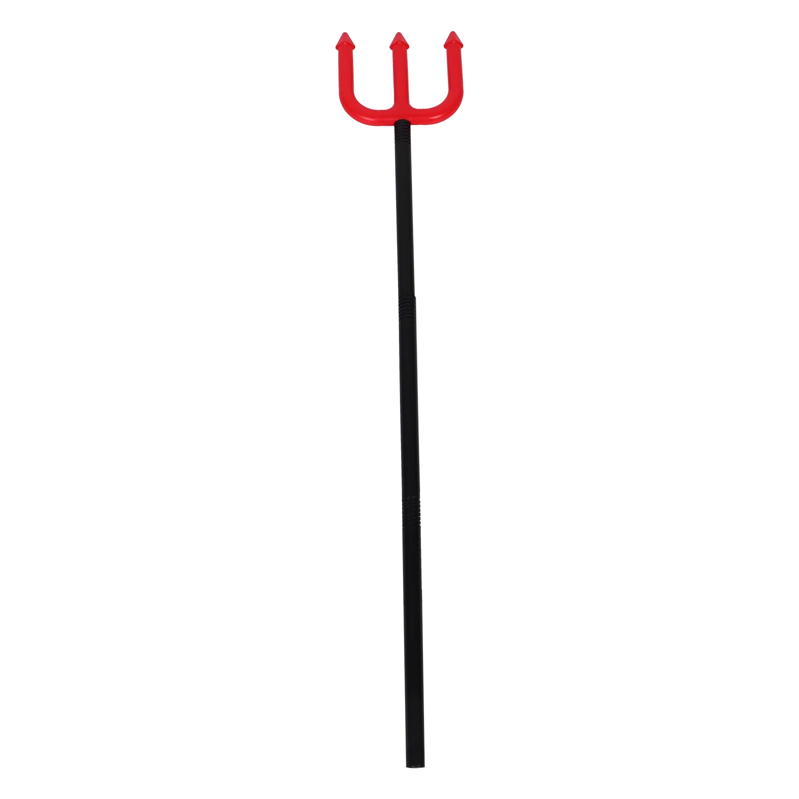

Plastic Pitch Fork for Halloween Cosplay Devil Costume Stage Performance Party Accessory Decor