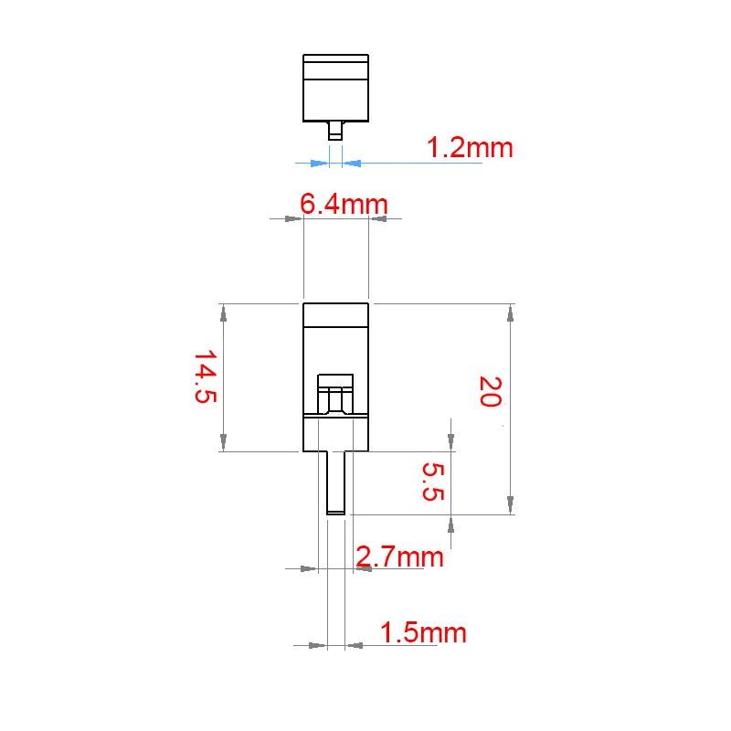 50PCS Spring Steel 18650 Battery Clip 18650 Battery Holder Battery Contact