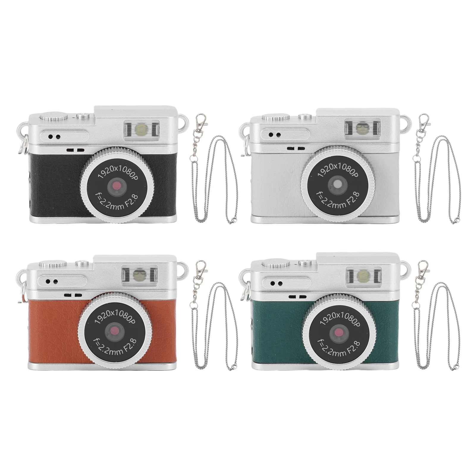 كاميرا رقمية صغيرة كاميرا رقمية كلاسيكية صغيرة 1080P FHD 0.96 بوصة شاشة ملونة 128GB LED ملء ضوء كاميرا رقمية #2