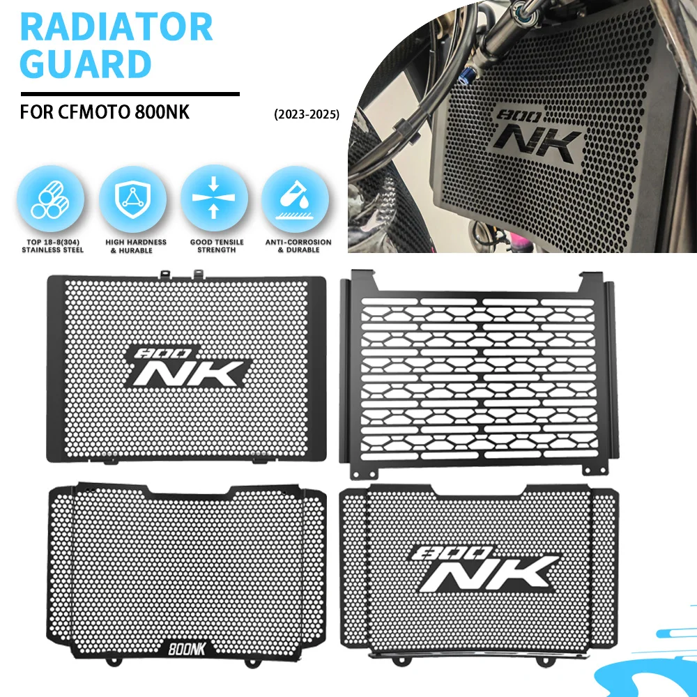

For CFMOTO 800NK NK800 NK 800NK 2023 2024 2025 Motorcycle Radiator Grille Guard Protection Cover Grill Protector Mesh Net Fender