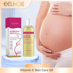 EELHOE Vitamin E Skin Care Oil Remove Pregnancy Stretch Marks Postpartum Care Elastic Skin Firming Collagen Body Care Oil 100ml