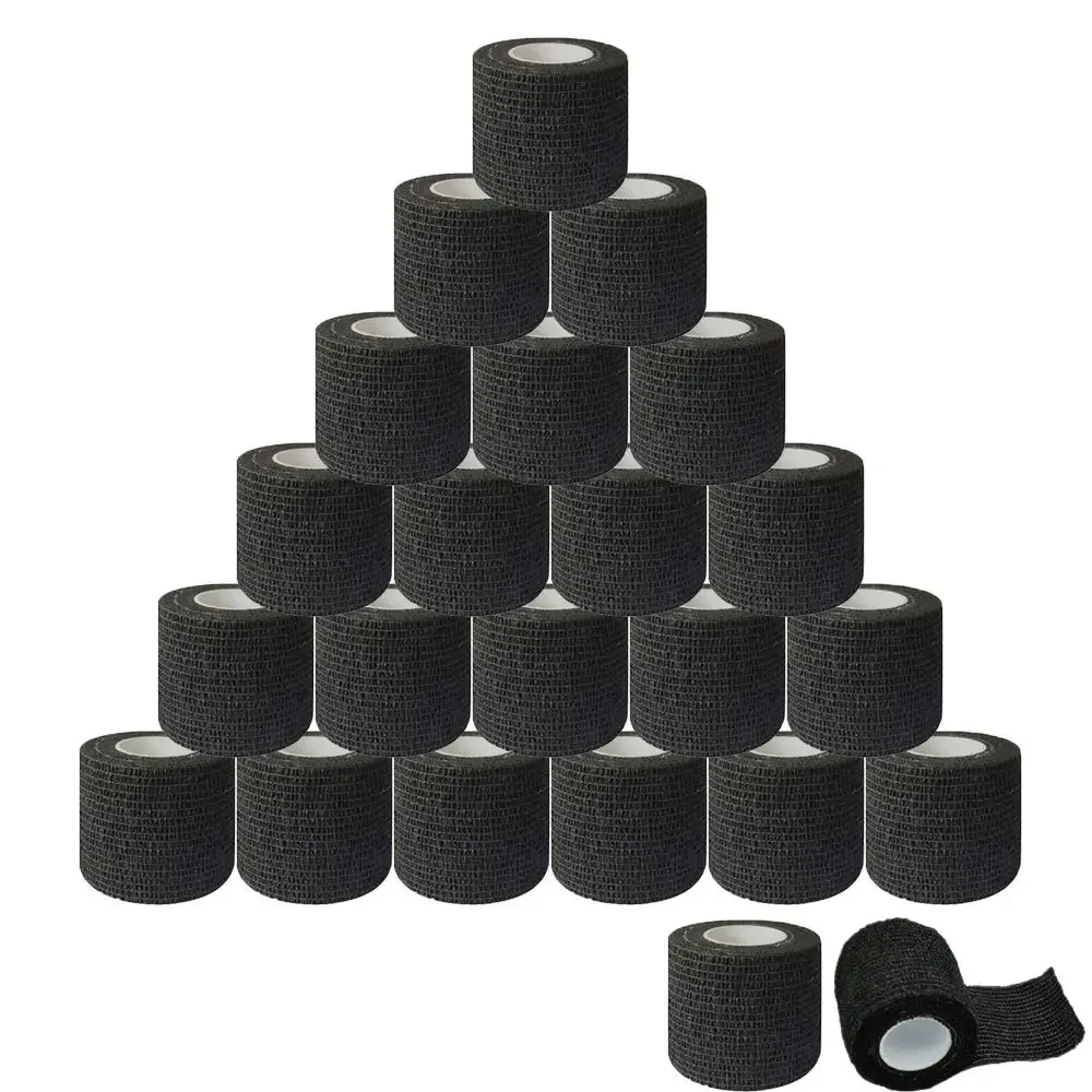 

3/6/12/24/48/96pcs 2"x 5 Yards Tattoo Grip Tape Wrap, Elastic Bandage Wrap Tattoo Grip Tube Tattoo Pen Machine, Tattoo Supplies