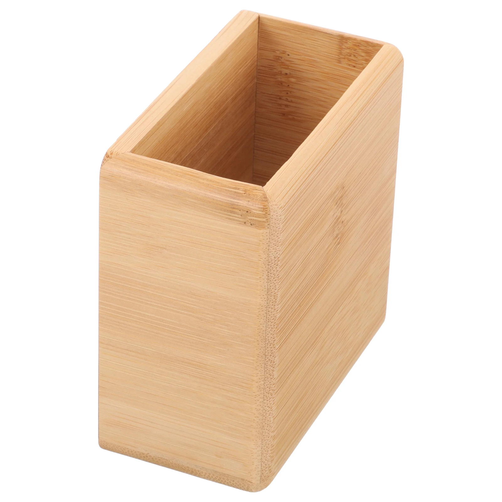 

Wall Remote Control Holder Bamboo Material No Drill Installation for Air Conditioner Controller Storage Multi Purpose Small Item