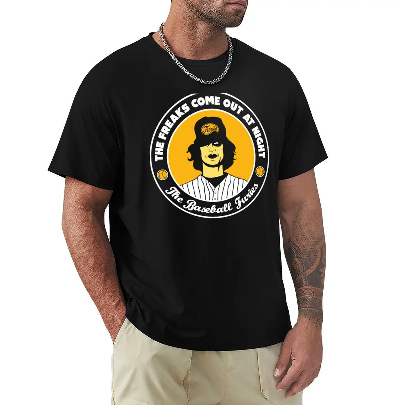 Baseball Furies - The Warriors TShirt T-Shirt Relaxed Fit Casual Short Sleeve Top