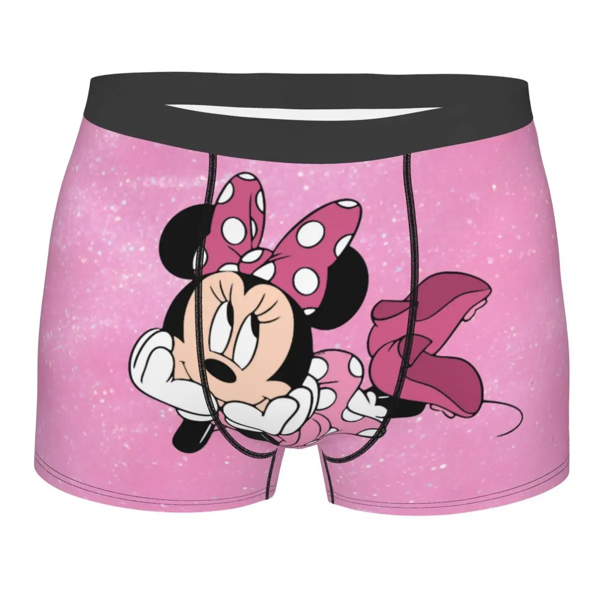 Male Fashion Mickey Mouse Underwear Boxer Briefs Soft Shorts Panties Underpants