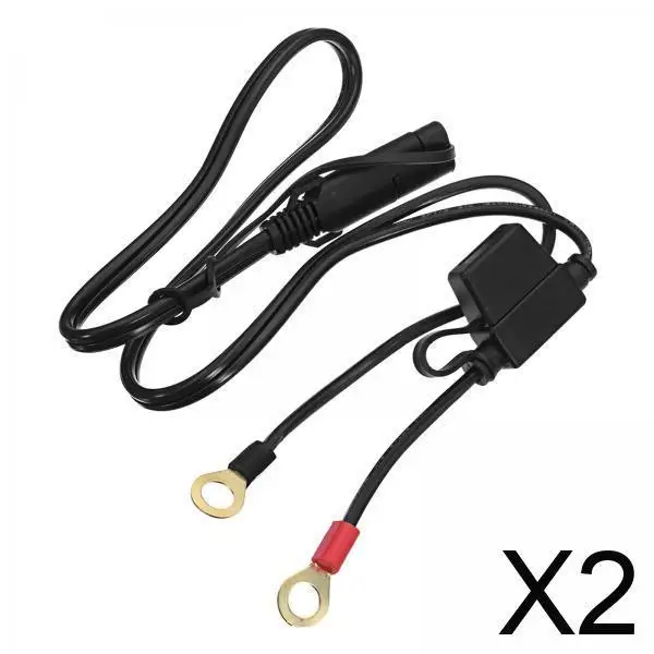 

Quick Disconnect SAE Battery Charger Cable with Copper O Ring Terminal Harness for Motorcycle Electric Vehicles
