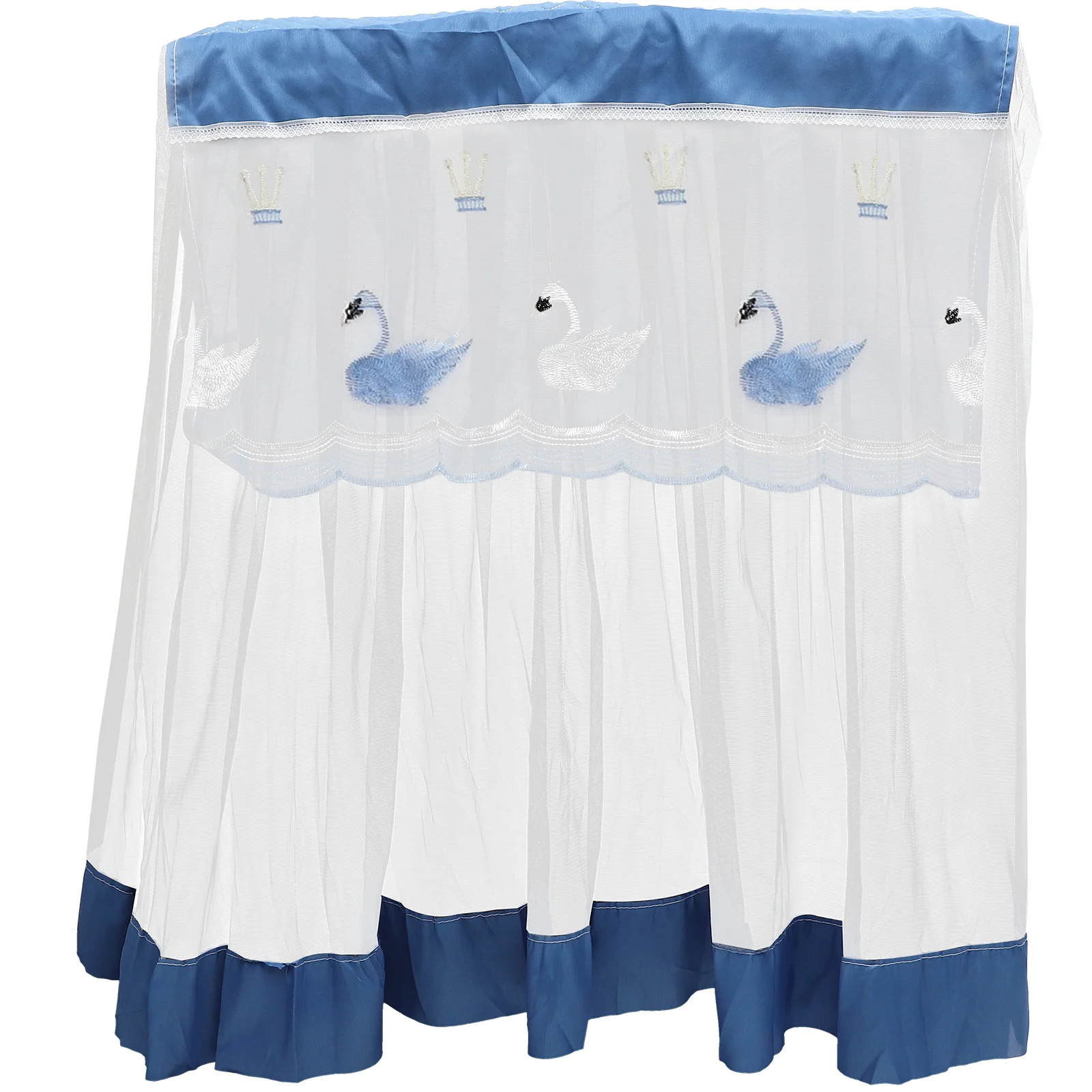 

Washing Machine Cover 45x60 Inches Waterproof Dust Protective Decorative Embroidery Design Laundry Appliance Protector