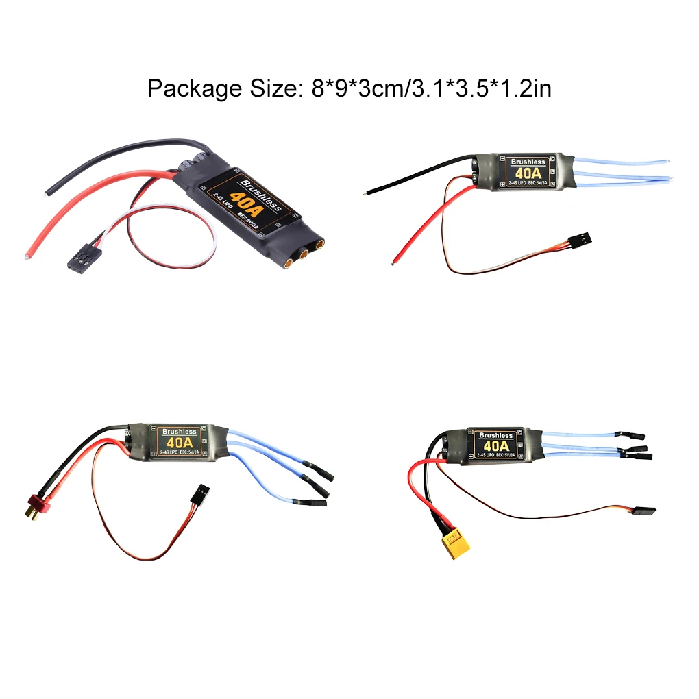 スピードコントローラー,ブラシレス,取り付けが簡単,ubec,rc,30a,esc