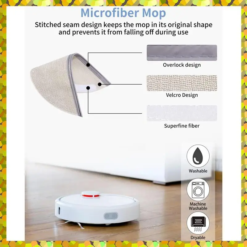 AGLH لشاومي Roborock S5 Max S6 Pure S6 Maxv قطع غيار المكنسة الكهربائية فرشاة جانبية رئيسية فلتر HEPA ممسحة قماش إكسسوارات