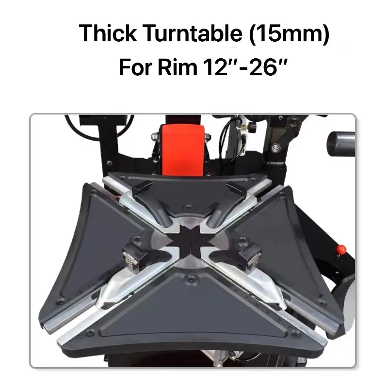 Changeur automatique de pneus à dos maigre, Machine à changer de pneus de jante de 12 à 26 pouces avec sélecteur automatique de pneus