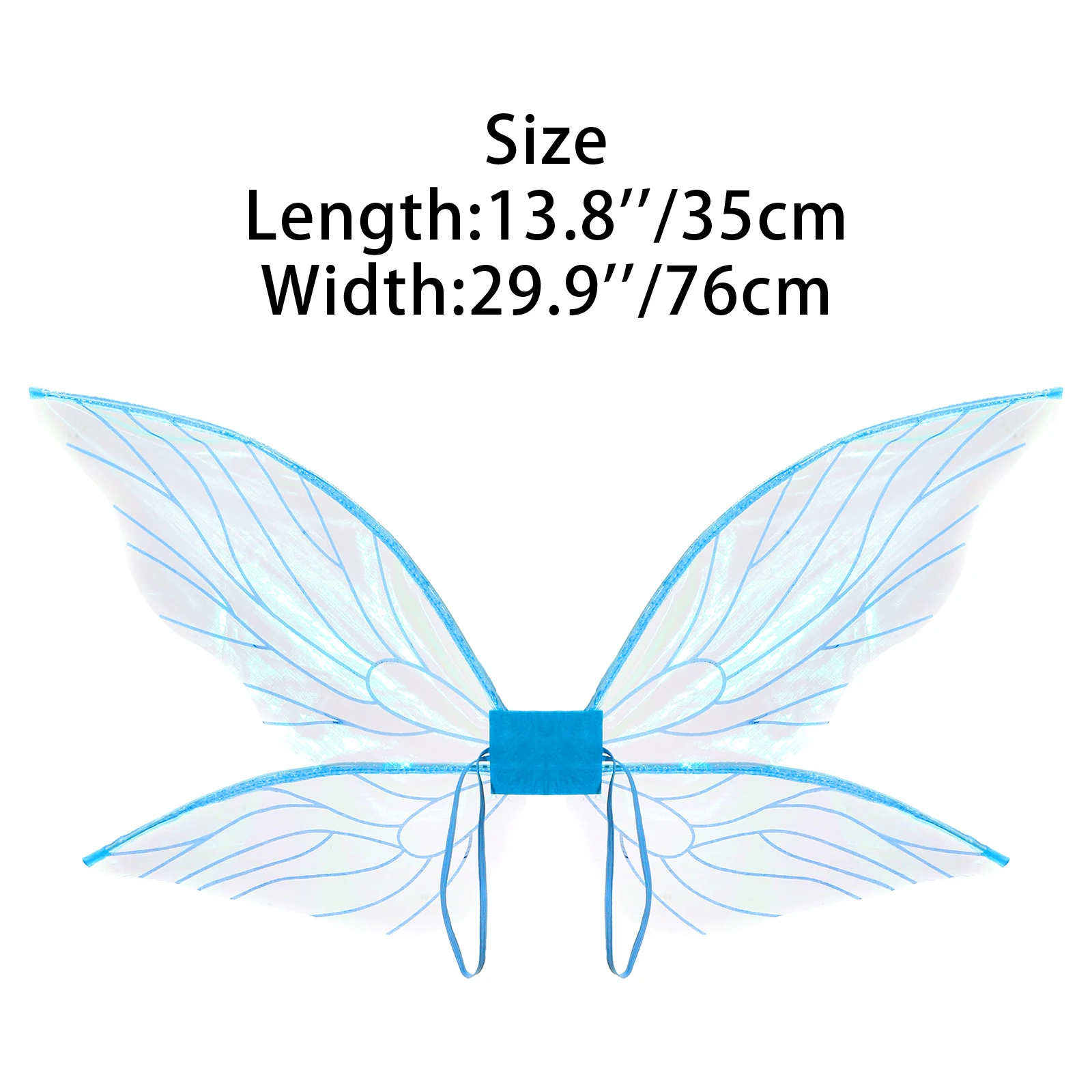 Fairy Elf Princess Angel Wing Women Girl Children's Day Stage Performance Costumes Halloween Cosplay Butterfly Wings Photography