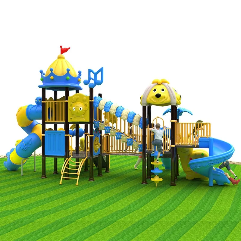 High Quality Commercial Outdoor Amusement Park Kids Slides Outdoor Plastic Playground Equipment Outdoor Playground Slide