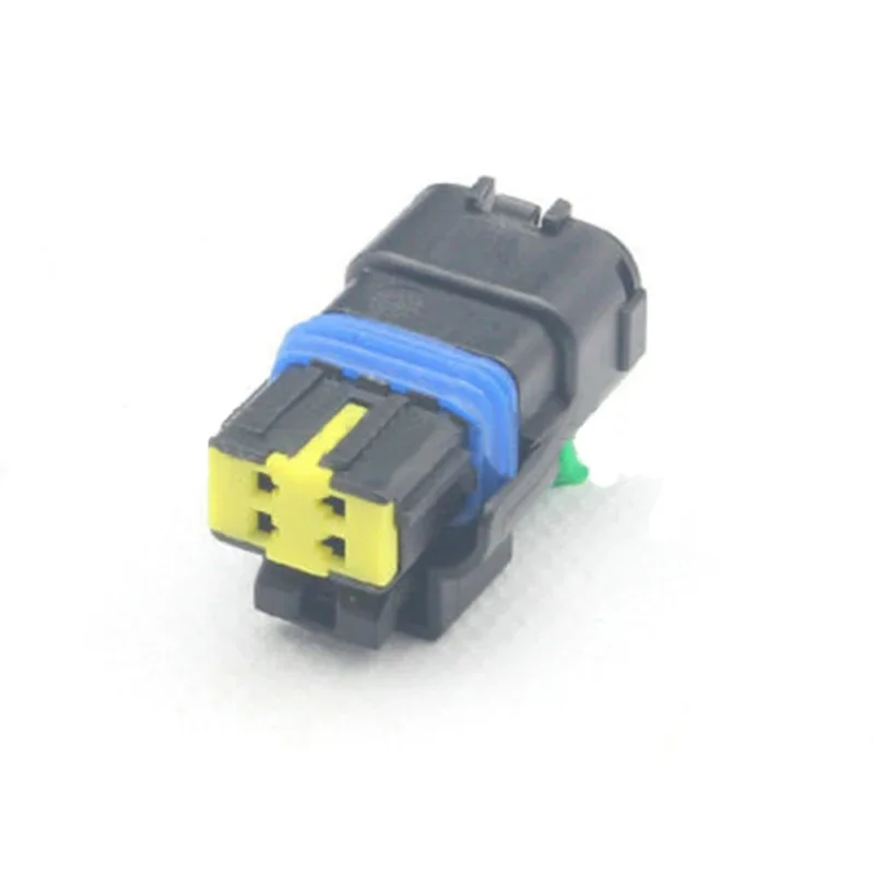 5/10sets Delphi 4pin Auto Gas Accessories Socket Flute Pressure Sensor Plug connector 15369055