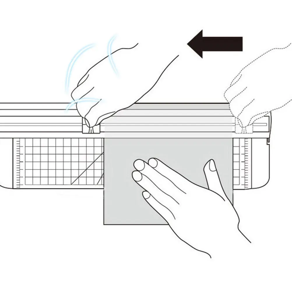 3 قطع من قطع الورق الصغيرة المتينة، أداة تشذيب شريط شفاف للطلاب والفنانين، صور سكرابوكينغ باللون البرتقالي