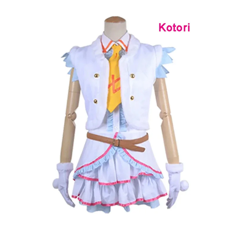 

CyAnime Lovelive Love Live μ'S Snow Halation Maki Kotori Umi Nico Eli Rin Nozomi Косплей Костюм Парик Обувь Лолита Платье Униформа