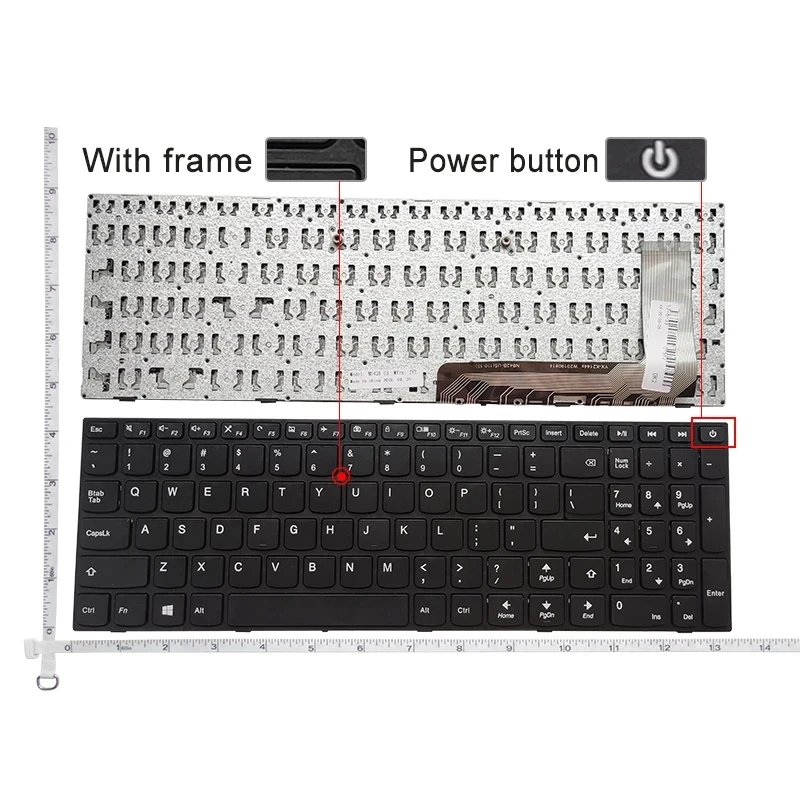 Klawiatura US/SP/RU dla lenovo 110-15ISK 110-17ACL 110-17IKB 110-17ISK 310-15 510S-15ISK 510s-15ise 510S-15ikb 510-15 510-15ISK